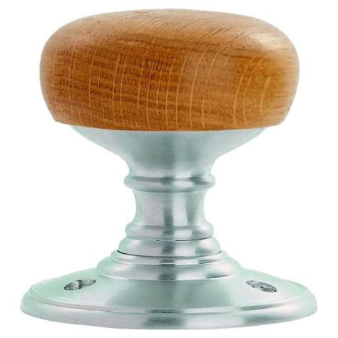 Carlisle Brass Delamain Wooden Knob Oak