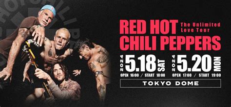 Concert Red Hot Chili Peppers 18052024 Tokyo Tokyo Dome Japon