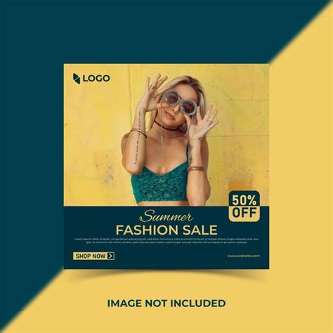 Premium Vector Fashion Sale Social Media Post Templates