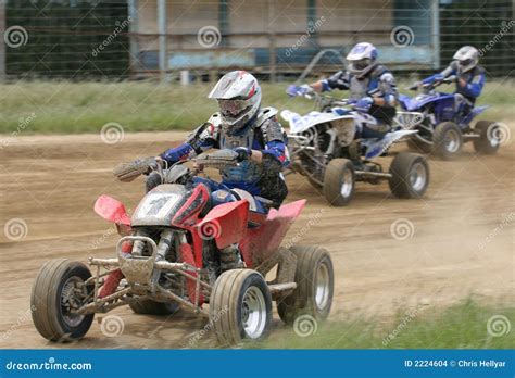 ATV / Quad Bike Racing Stock Images - Image: 2224604