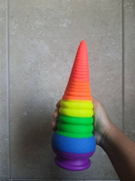 Rainbow Tentacle Dildo Soft Fantasy Dildo Colorful Silicone Etsy