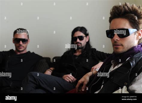 30 Seconds To Mars Band Members Jared Leto Shannon Leto And Tomo