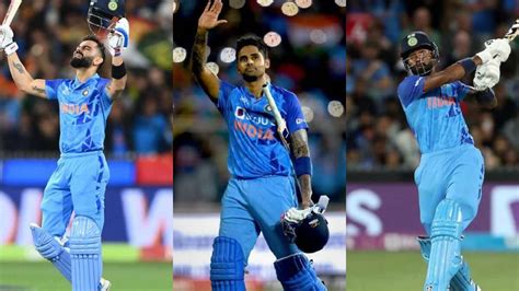 Virat Kohli Sky Hardik Pandya In Icc T Team Of