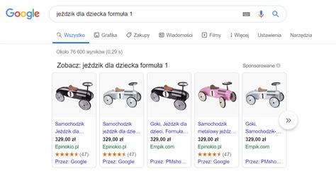 Jak dodać oceny produktów do kampanii Google Shopping