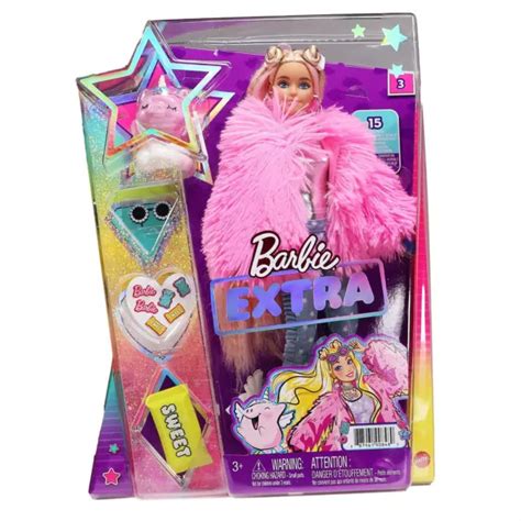 MATTEL BARBIE EXTRA Puppe Anziehpuppe Modepuppe mit Zubehör Haustier