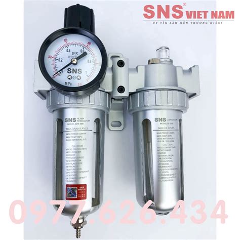 Sns Sfc Pneumatic Double Filter Sns Compressed Air Filter With Sfc