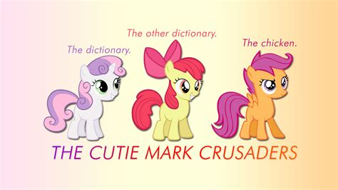 Cutie Mark Crusaders Wallpaper by apertureninja on DeviantArt