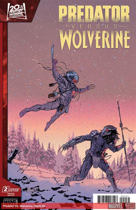 Predator Vs Wolverine Variant Comic Issues Marvel