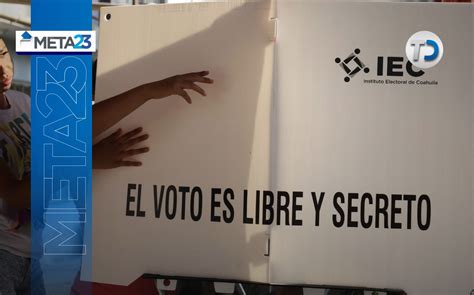 Casillas Para Votar Coahuila 2023 A Qué Hora Cierran Telediario México