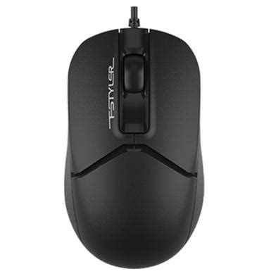 A4TECH FM12 FStyler Black Optical Mouse A4Tech Rokomari