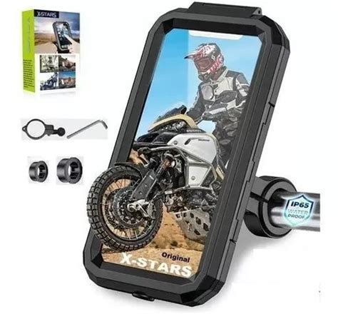 X Stars Base Soporte Porta Celular Motocicleta Impermeable Meses Sin