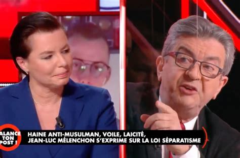 BTP Jean Luc Mélenchon s en prend à Laurence Sailliet et son vilain