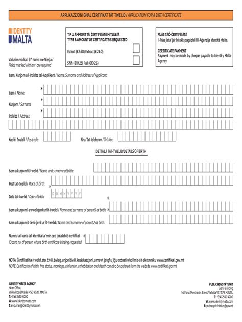 Fillable Online Birth Certificate Request Form Fax Email Print Pdffiller