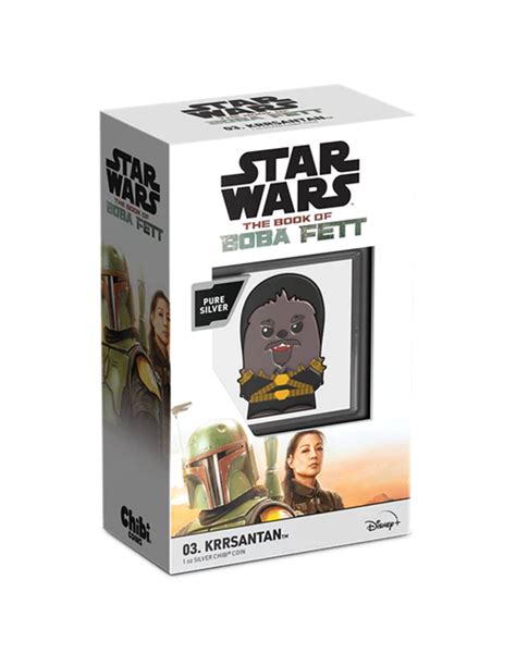 Ksi Ga Boba Fetta Krrsantan Chibi Uncja Srebrna Moneta Niue