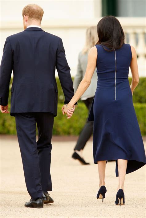 Prince Harry Duke Of Sussex And Meghan Duchess Of Sussex Hold Hands