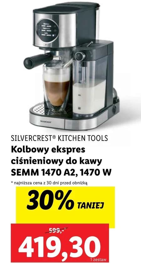 Ekspres Do Kawy Silvercrest Taniej Promocja Lidl Ding Pl