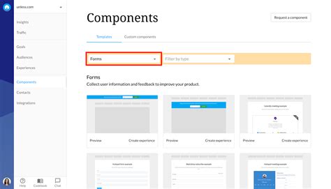 set   form embed component