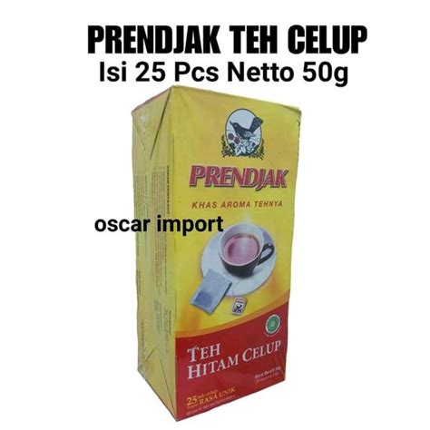 Jual PRENDJAK TEH CELUP ISI 25 BAG TANJUNG PINANG TEA Di Lapak Oscar