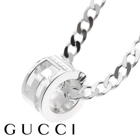 新品 Gucci グッチ シルバー 925 ペンダント ネックレス 223351 メルカリshops