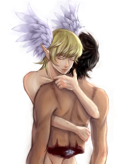 Fudou Akira Asuka Ryou And Satan Devilman Drawn By Sekiya