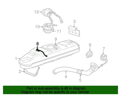 Fuel Tank Vent Valve Ford F4uz9b593f