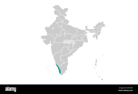 Kerala Political Map Hi Res Stock Photography And Images Alamy