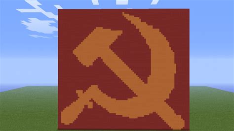 Soviet Russian Flag Minecraft