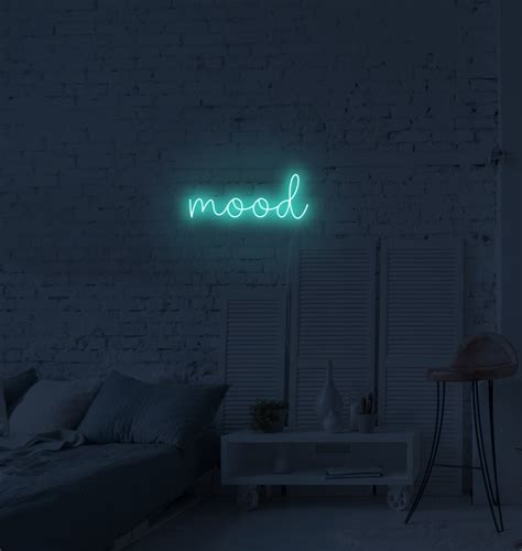 Mood Neon Sign To Uplift Your Day Echo Neon Led Neon Sign Brand