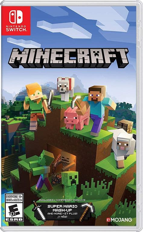 Minecraft with Super Mario Mash-up, Mojang, Nintendo Switch - Walmart.com