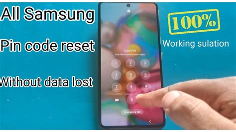 All Samsung Pin Password Reset Without Data Lost Samsung Lock Remove