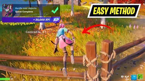 How To EASILY Hurdle Over Objects Fortnite YouTube