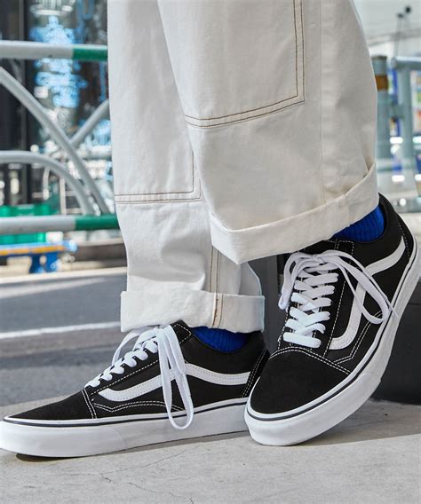 超特価激安 Vans オールド ブラック Alwayth ホワイト Old スニーカー Skool オールドスクール バンズ 29