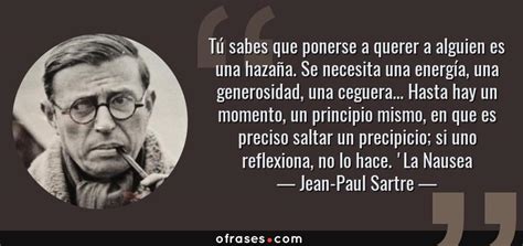 Frases y citas célebres de Jean Paul Sartre