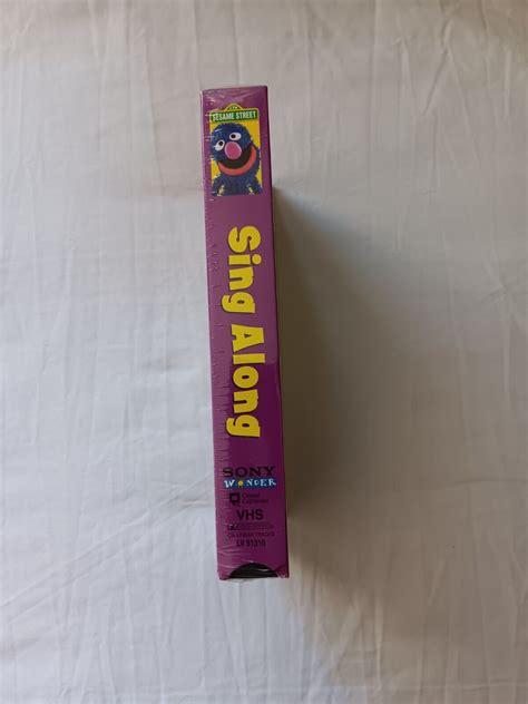 Sesame Street Vhs Sing Along 1987 Brand New Sealed Ebay