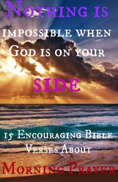 15 Encouraging Bible Verses About Morning Prayer