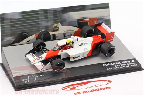 Altaya Ayrton Senna Mclaren Mp Winner San Marino Gp Formula