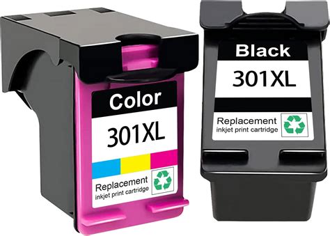 301xl Ink Remanufactured For Hp 301 Ink Cartridges Combo Pack