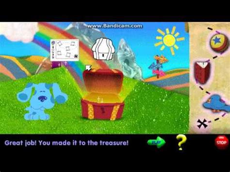 Blue's Clues Treasure Hunt Map