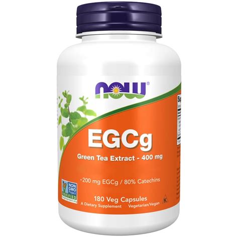 Now Foods Egcg Extracto De T Verde Mg Caps