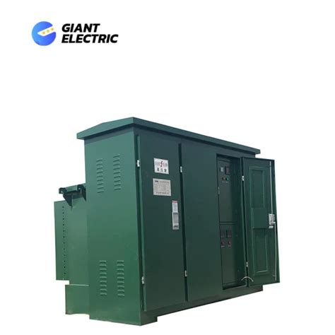 Outdoor Kv Kv Kv Electricity Cubicle Kiosk Transformer Station