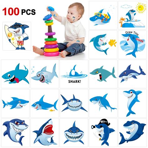 Top More Than Shark Temporary Tattoos Latest In Cdgdbentre