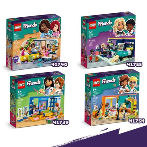 Lego Friends Set Novas Zimmer Smyths Toys Deutschland