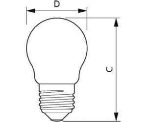 Philips E Classic Led Lampe Watt Wie Watt Warmwei Warmglow