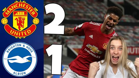 MAN UNITED vs BRIGHTON 2-1 Premier League HIGHLIGHTS Reaction - Win Big ...