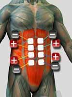 Electroestimulacion Abdominal Como Colocar Los Electrodos En El Abdomen