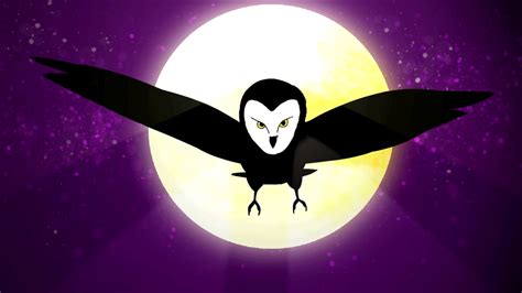 Animated Owl Flying