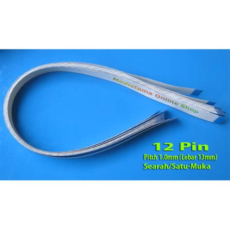 Jual Kabel Flexible Ffc Fpc Pitch Mm Pin Lebar Mm Searah