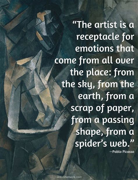 Some art inspiration from Pablo Picasso. #artquotes #artinspiration ...