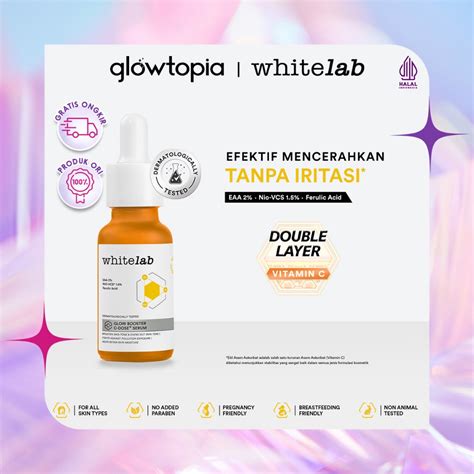 Jual NEW PRODUCT Whitelab Glow Booster C Dose Serum Serum Vitamin