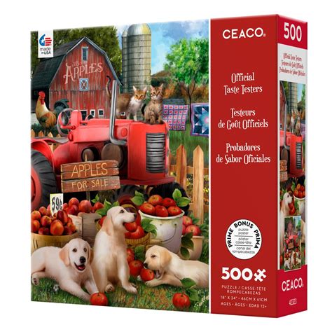 Official Taste Testers - 500 Piece Jigsaw Puzzle by Ceaco | Puzzle